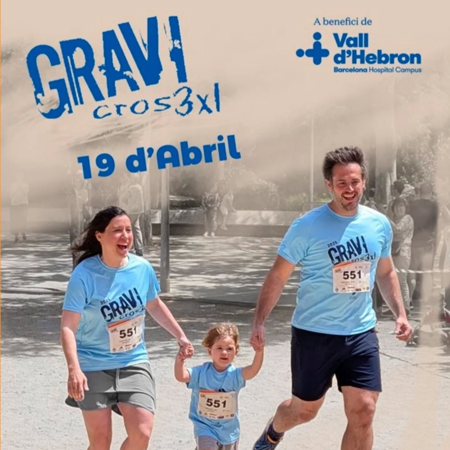 🏃‍♀️✨ Torna la GraviCros!

El diumenge 19 d’abril ens retrobarem al Parc de la Creueta del Coll per viure un matí ple d’energia, esport i comunitat. Una jornada molt especial per compartir amb famílies, infants i amics. 💛

👉 Les inscripcions ja estan obertes (fins el 22 de Març!)
Apunteu-vos i veniu a gaudir d’una cursa cooperativa on el més important és participar, sumar i passar-ho bé.

👕 Aquest any la samarreta solidària té encara més sentit:
Els beneficis de la seva venda es destinaran al programa COMIK de medicina personalitzada en oncologia pediàtrica de l’Hospital Vall d’Hebron, que impulsa la recerca i tractaments més precisos per als infants amb càncer.
Cada samarreta contribueixen a fer avançar aquesta recerca tan necessària. 💫

🎁 A més, durant la jornada hi haurà sortejos organitzats per l’AFA, que faran el matí encara més especial.

📍 Parc de la Creueta del Coll
📅 19 d’abril

Animeu-vos a participar i a sumar per una causa que val molt la pena.
Ens veiem a la GraviCros! 

#GraviCros #CreuetaDelColl #CursaSolidària #AFAEscolaGravi